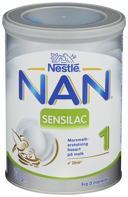 Bilde: © Nestlé / Kolonial.no Nestlé Nan 1 Sensilac Fra fødselen, 400 g