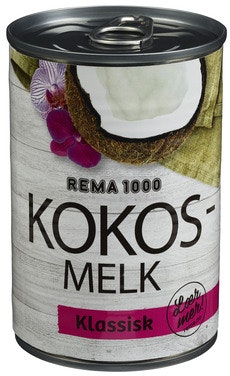 Bilde: © REMA 1000 / Oda REMA 1000 Kokosmelk 400 ml