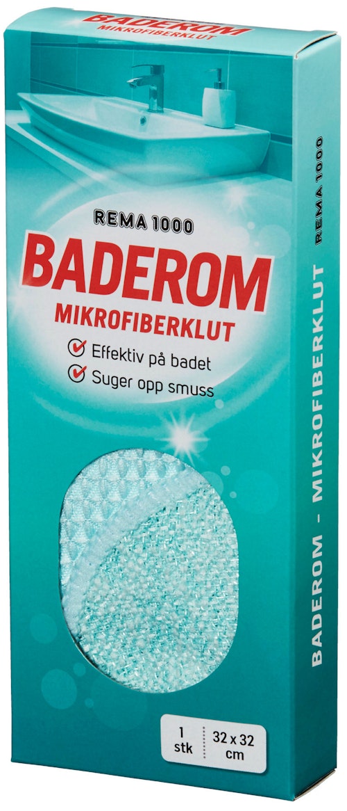 Bilde: © Soft Style / Kolonial.no Soft Style Mikrofiberklut Baderom 1 stk