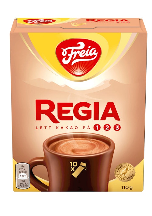 Bilde: © Freia / Oda Freia Regia Lett Kakao 10 stk