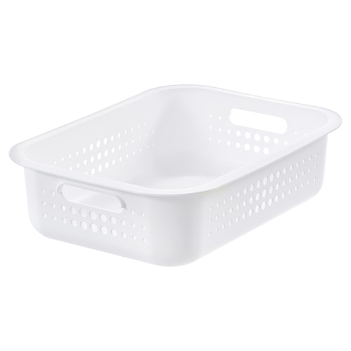 Bilde: © Smartstore / Oda Smartstore Oppbevaringskurv Basket Hvit, Small, 1 stk