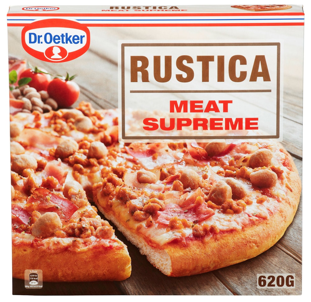 Dr. Oetker Pizza Rustica Meat Supreme