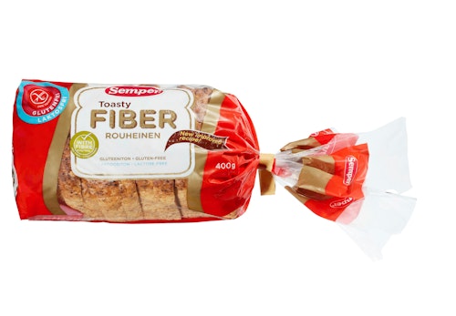 Bilde: © Semper / Kolonial.no Semper Brød Toasty Fiber Glutenfri, 400 g