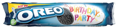 Bilde: © Oreo / Kolonial.no Oreo Oreo Birthday Party Limited Edition, 154 g