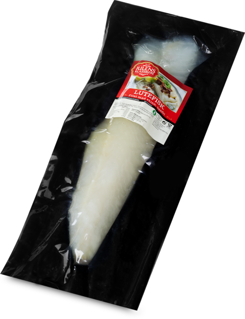 Bilde: © REMA 1000 / Kolonial.no REMA 1000 Godehav Lutefisk Filet Vakuum ca. 1,25 kg