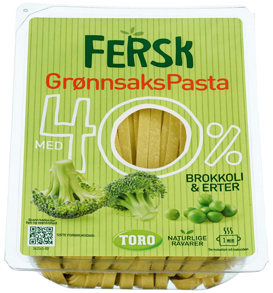 Toro Fersk GrønnsaksPasta Brokkoli & Erter