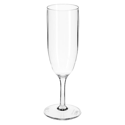 Bilde: © Clas Ohlson / Oda Clas Ohlson Champagneglass i plast 16 cl