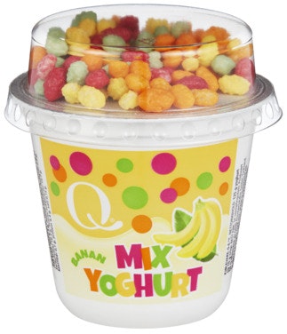 Bilde: © Q-meieriene / Oda Q-meieriene Q Barneyoghurt Banan