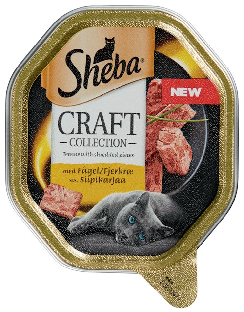 Bilde: © Sheba / Kolonial.no Sheba Craft Poultry Fjærkre, 85 g