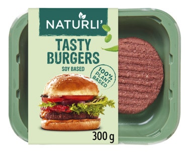 Naturli Burger Tasty vegansk