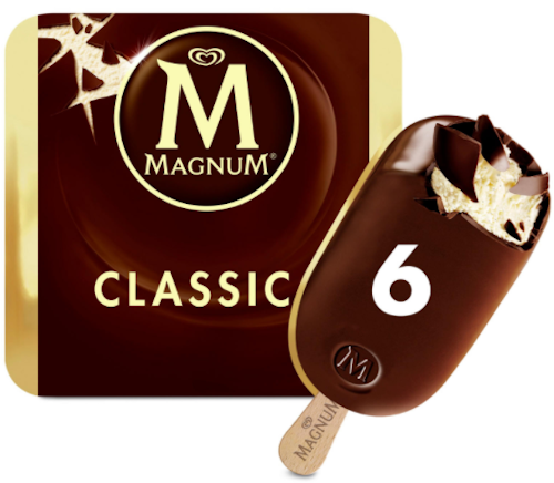 Magnum Magnum Classic Ispinne 6 stk