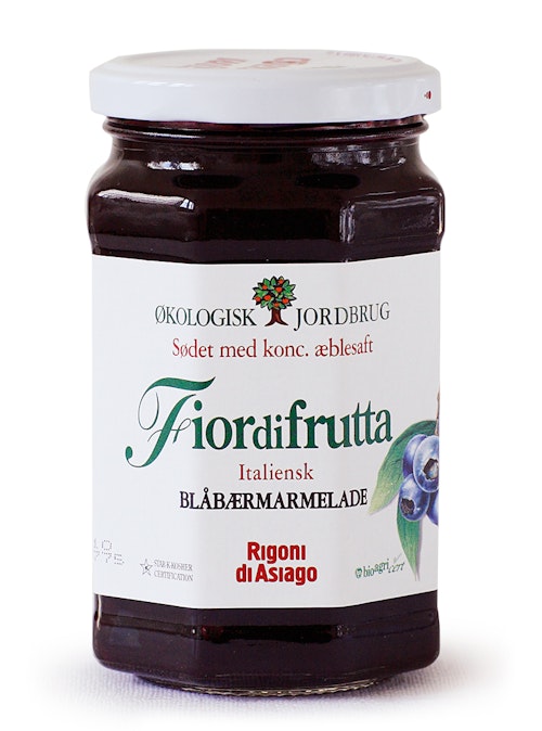 Bilde: © Rigoni di Asiago / Kolonial.no Rigoni di Asiago Villblåbærmarmelade Økologisk, 250 g