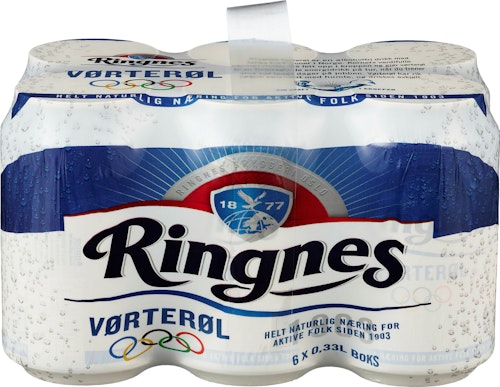 Bilde: © Ringnes / Kolonial.no Ringnes Ringnes Vørterøl 6 x 0,33l, 1,98 l