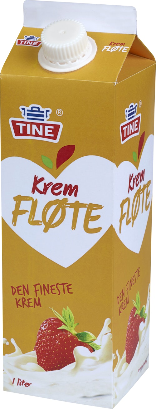 Bilde: © Tine / Kolonial.no Tine Kremfløte 1 l