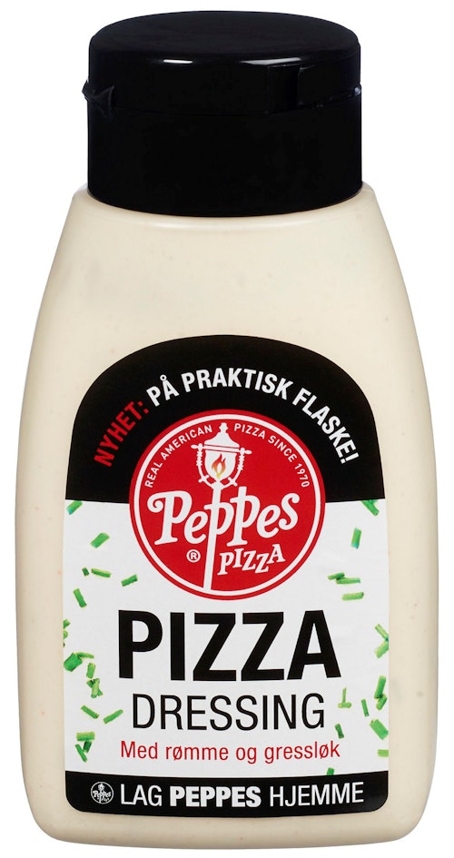Bilde: © Peppes Pizza / Oda Peppes Pizza Peppes Pizzadressing Med Rømme & Gressløk