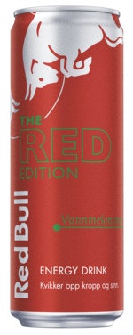 Red Bull Red Bull Energidrikk Red Edition Vannmelon, 473 ml