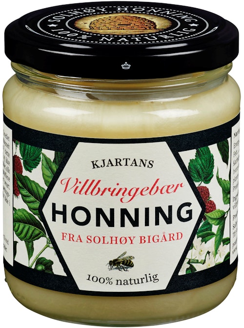 Bilde: © Kjartans Honning / Oda Kjartans Honning Bringebærhonning Myk