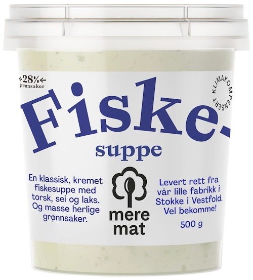 Bilde: © Mere Mat / Oda Mere Mat Fiskesuppe 500 g