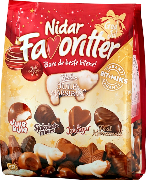 Bilde: © Nidar / Kolonial.no Nidar Nidar Favoritter Jul 340 g