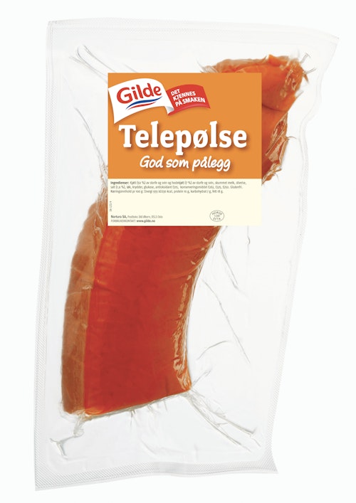 Bilde: © Gilde / Kolonial.no Gilde Telepølse 250 g