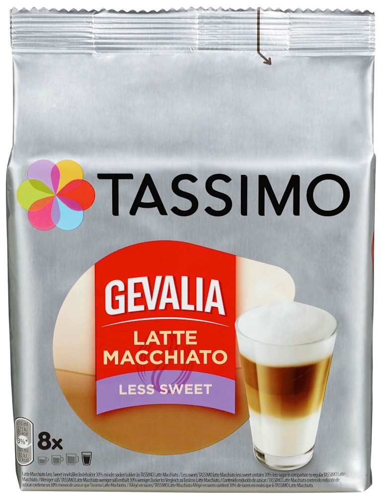 Tassimo Gevalia Latte Macchiato Less Sweet
