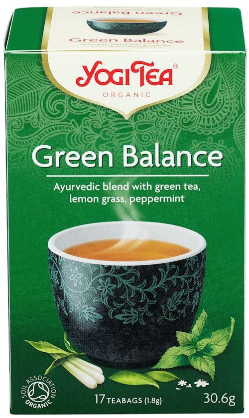 Bilde: © Yogi / Kolonial.no Yogi Yogi Tea Green Balance Økologisk, 17 stk