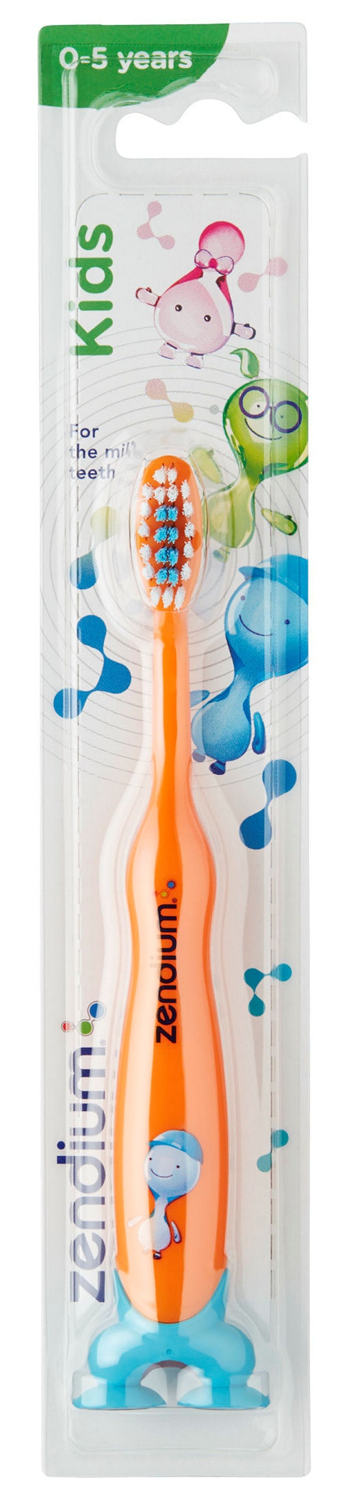 Bilde: © Zendium / Kolonial.no Zendium Tannbørste 0-5 år assortert variant, 1 stk