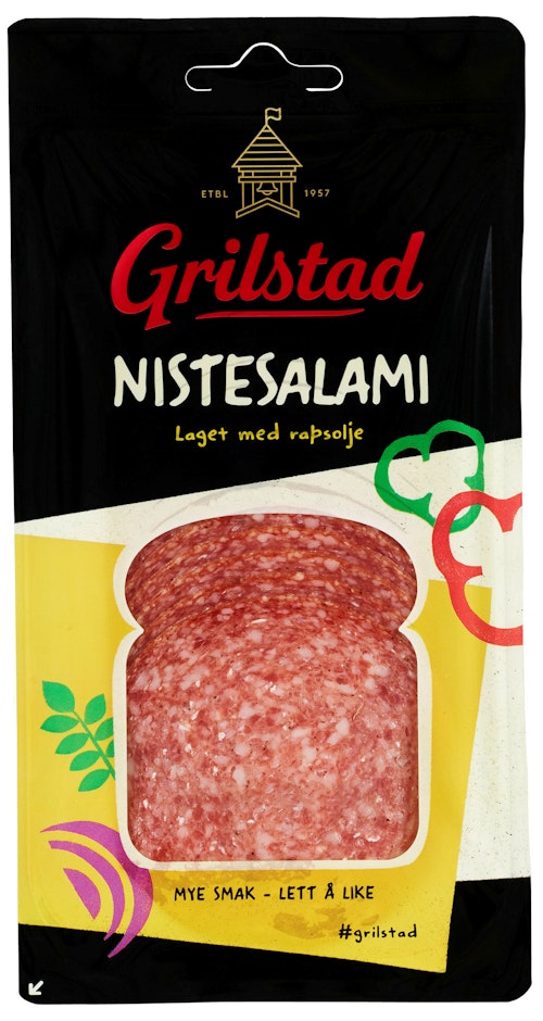 Bilde: © Grilstad / Oda Grilstad Nistesalami 130 g
