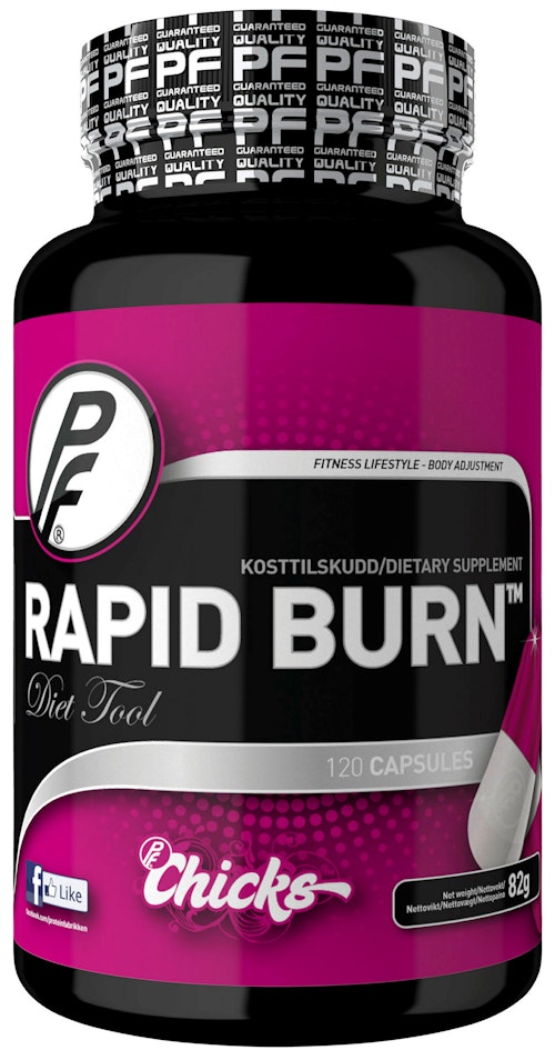 Bilde: © Proteinfabrikken / Kolonial.no Proteinfabrikken Rapid Burn Kosttilskudd 120 stk