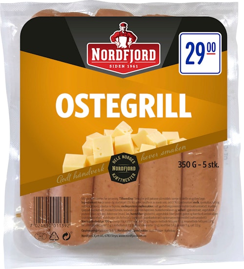 Bilde: © Nordfjord / Oda Nordfjord Ostegrill