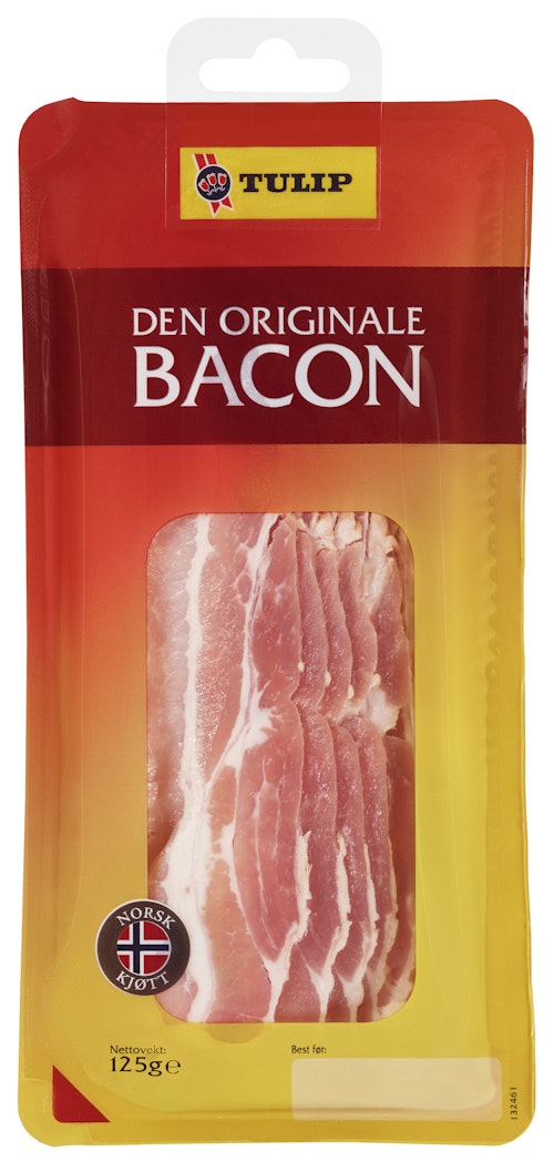 Bilde: © Tulip / Kolonial.no Tulip Bacon Skivet 125 g