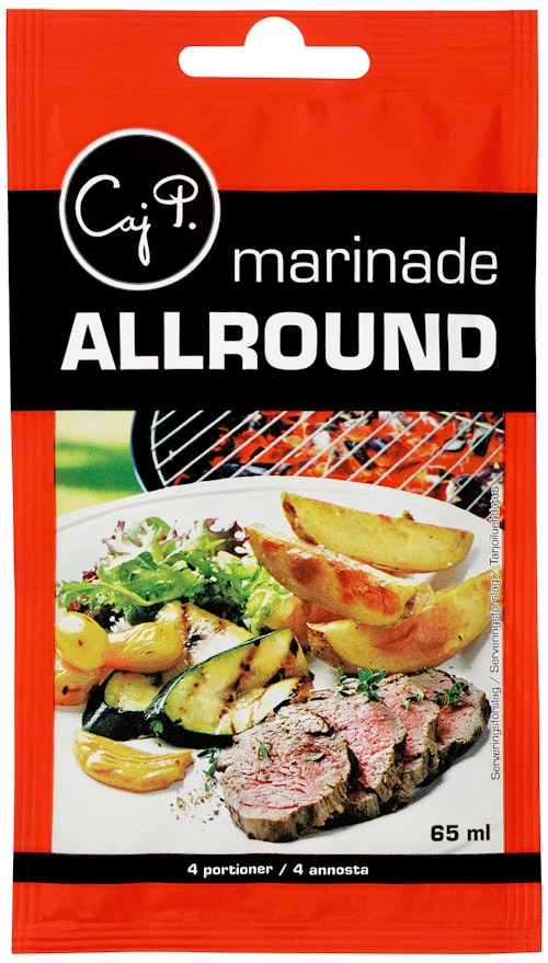 Bilde: © Caj P / Kolonial.no Caj P Allround Marinade 65 ml