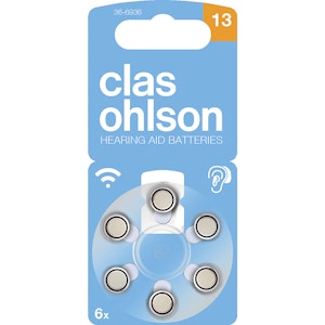 Clas Ohlson Høreapparatbatteri 13