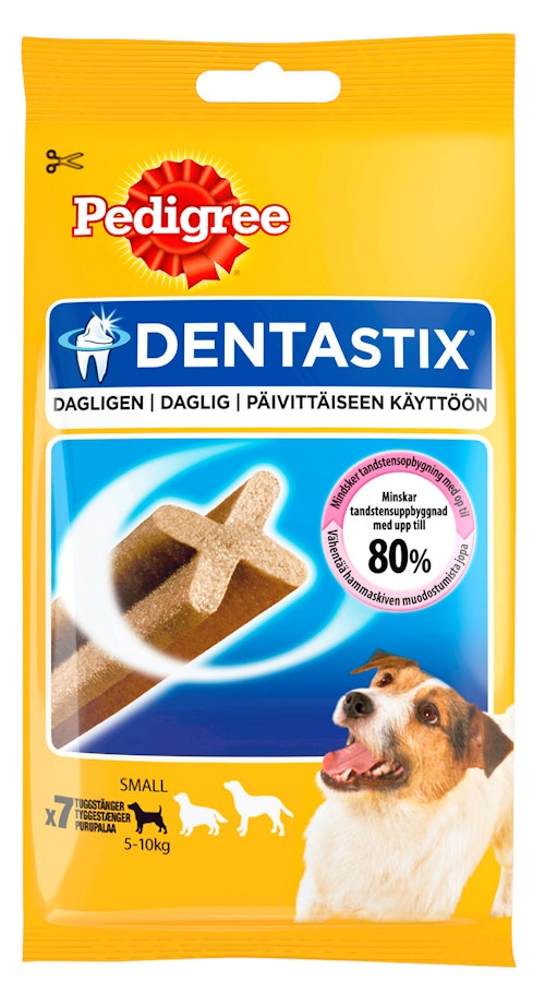 Bilde: © Pedigree / Kolonial.no Pedigree Dentastix Small 7 stk, 110 g