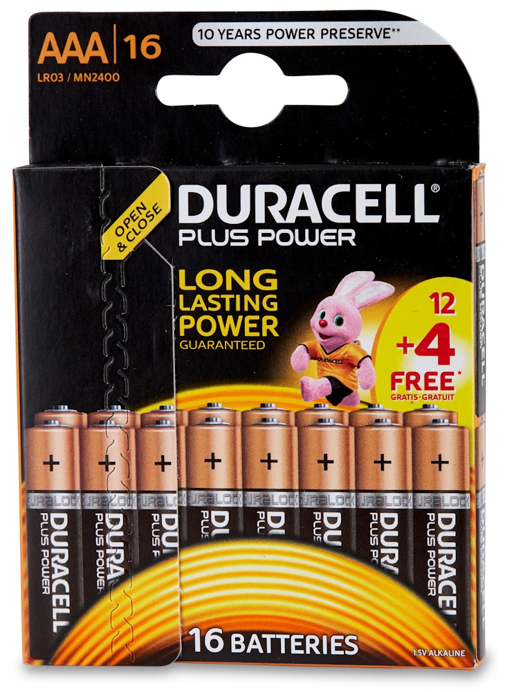 Duracell Batteri AAA Plus Power