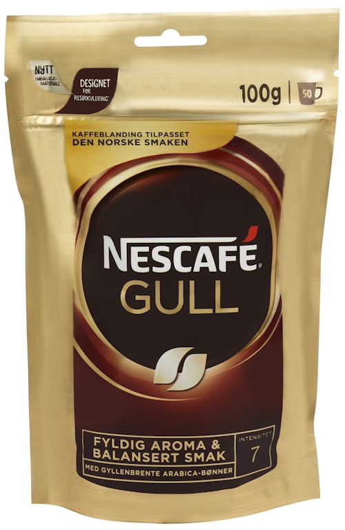 Bilde: © Nescafé / Oda Nescafé Nescafé Gull 100g Refill, 100 g