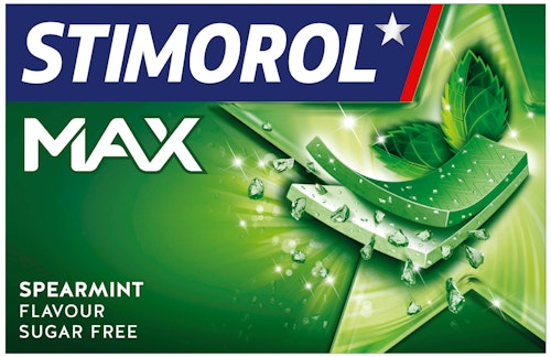 Bilde: © Stimorol / Kolonial.no Stimorol Stimorol Max Duo Spearmint 23 g