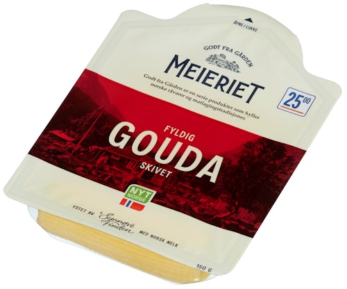 Bilde: © REMA 1000 / Kolonial.no REMA 1000 Fyldig Gouda Skivet 29% 150 g