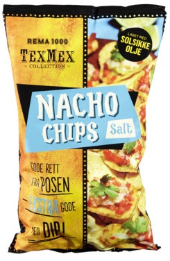 Bilde: © REMA 1000 / Oda REMA 1000 Nacho Chips Salt