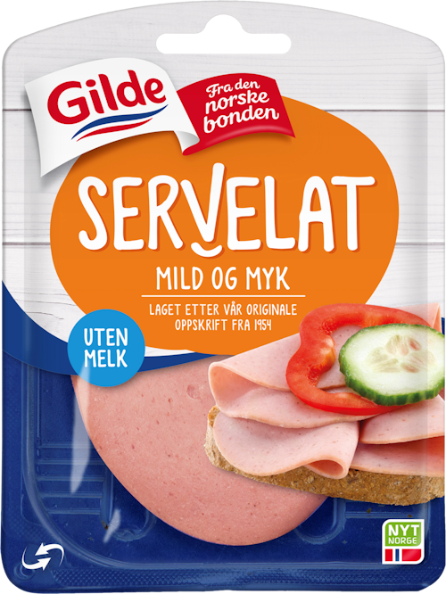 Bilde: © Gilde / Kolonial.no Gilde Servelat 150 g