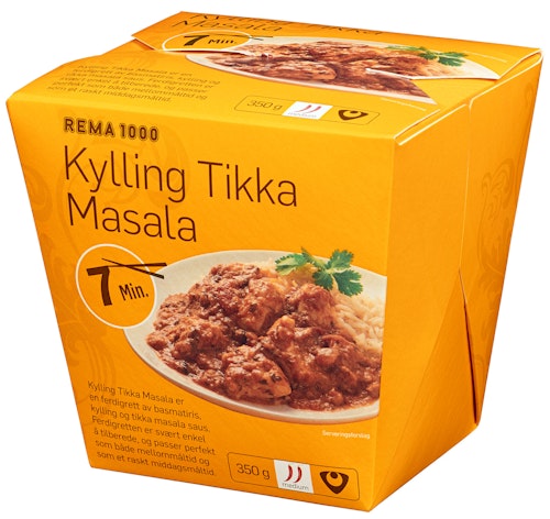 Bilde: © REMA 1000 / Oda REMA 1000 Kylling Tikka Masala 350 g