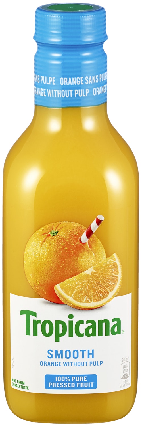 Bilde: © Tropicana / Oda Tropicana Presset Appelsin U/fruktkjøtt 0,9 l