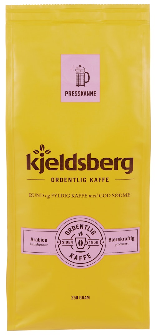 Bilde: © Kjeldsberg Kaffebrenneri / Oda Kjeldsberg Kaffebrenneri Original Kaffe Presskanne 250 g