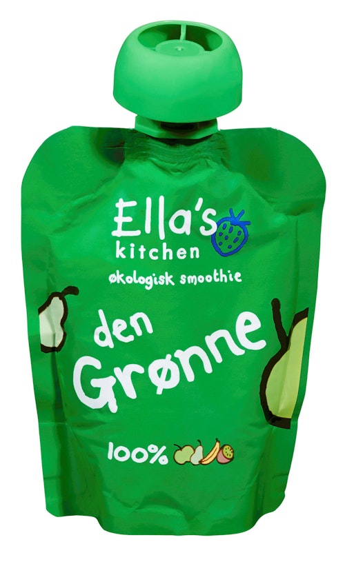 Bilde: © Ella's Kitchen / Kolonial.no Ella's Kitchen The Green One, Smoothie Fra 6 mnd, 90 g
