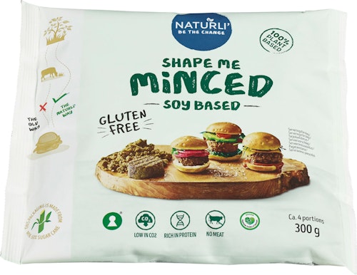 Bilde: © Naturli' / Kolonial.no Naturli' Shape Me! Minced 300 g