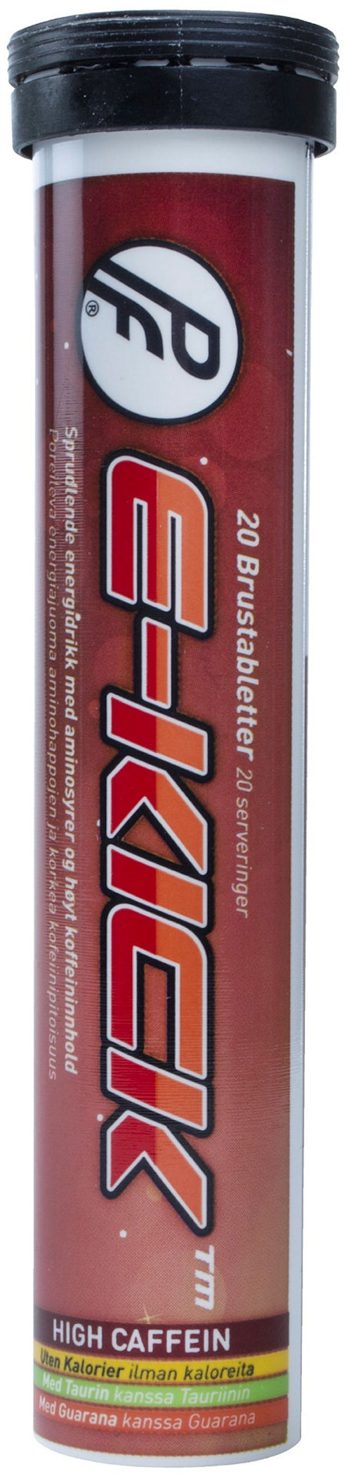 Bilde: © Proteinfabrikken / Kolonial.no Proteinfabrikken E-Kick Brusetablett 20 stk