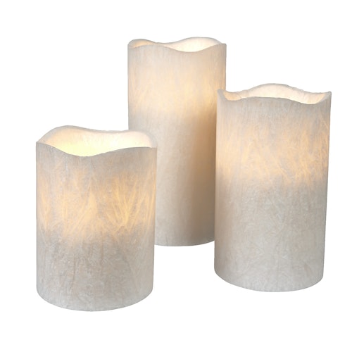 Bilde: © Clas Ohlson / Kolonial.no Clas Ohlson Kubbelys LED 3-pack med fjernkontroll, 1 stk