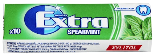 Extra Extra Spearmint Sukkerfri