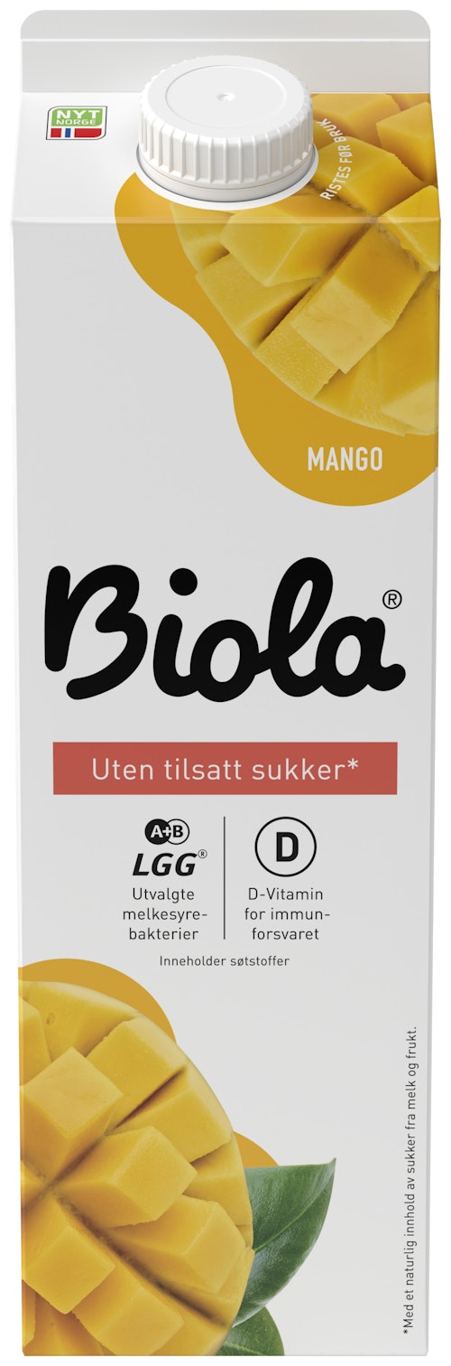 Bilde: © Tine / Oda Tine Biola Mango Zero 1 l
