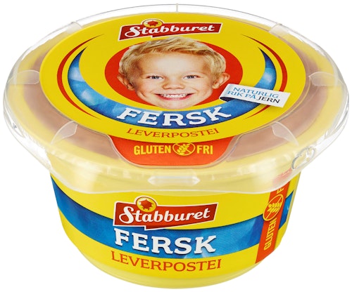 Bilde: © Stabburet / Oda Stabburet Leverpostei Glutenfri Fersk